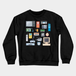 Retro Tech Crewneck Sweatshirt